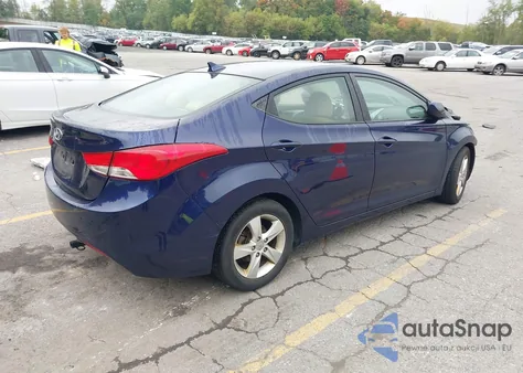 2013 Hyundai Elantra Gls из США, поврежденный, VIN 5NPDH4AE5DH185926